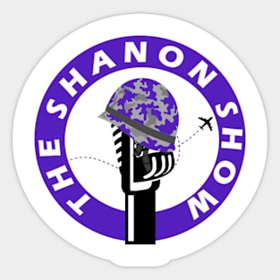 Shanon Show Circle Logo Sticker